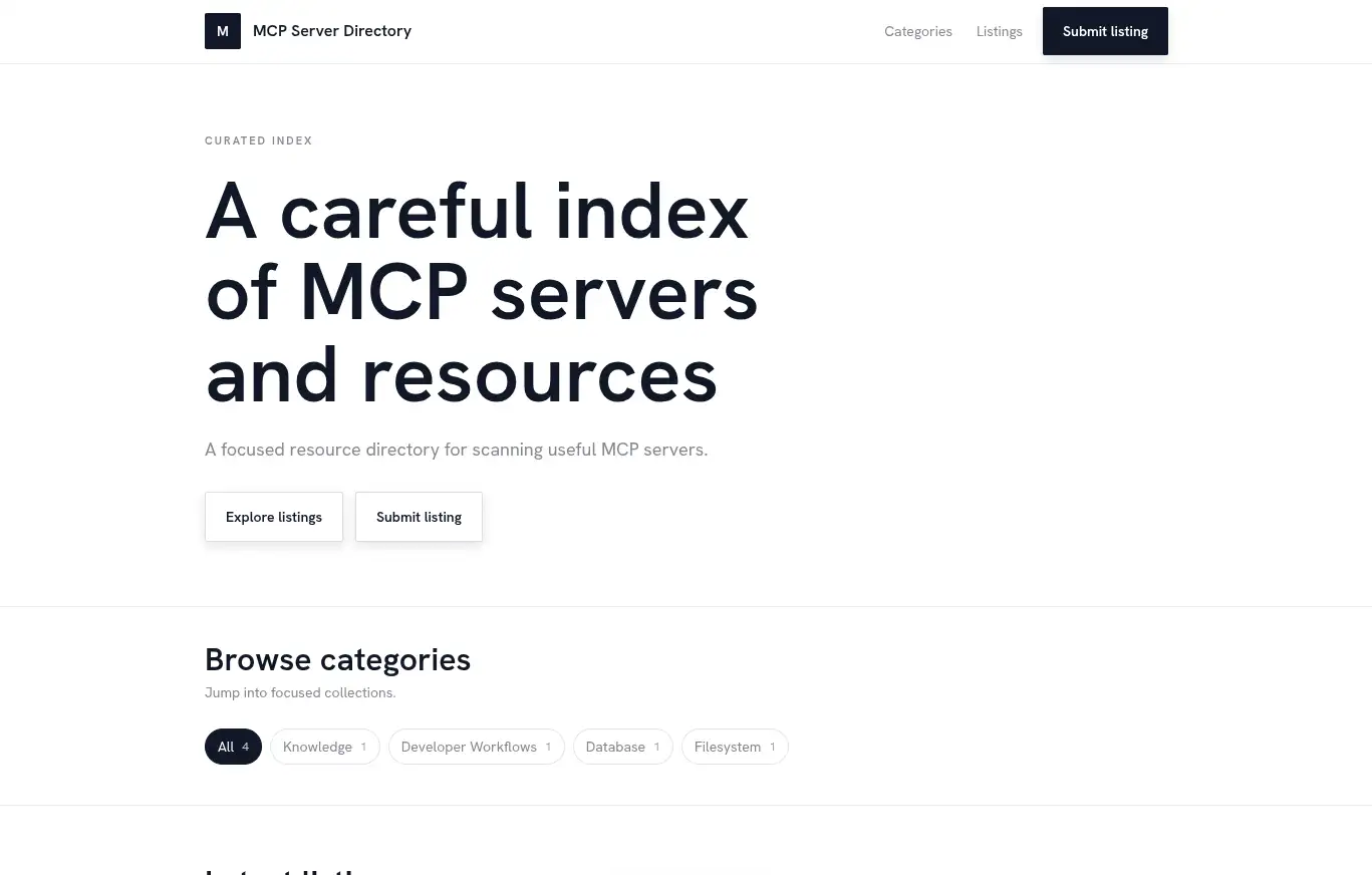 Minimal template preview